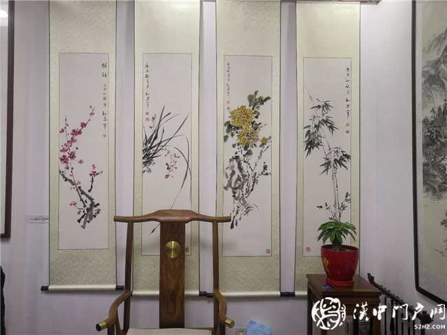 中国艺术学会画家刘进军在四宝堂召开画展