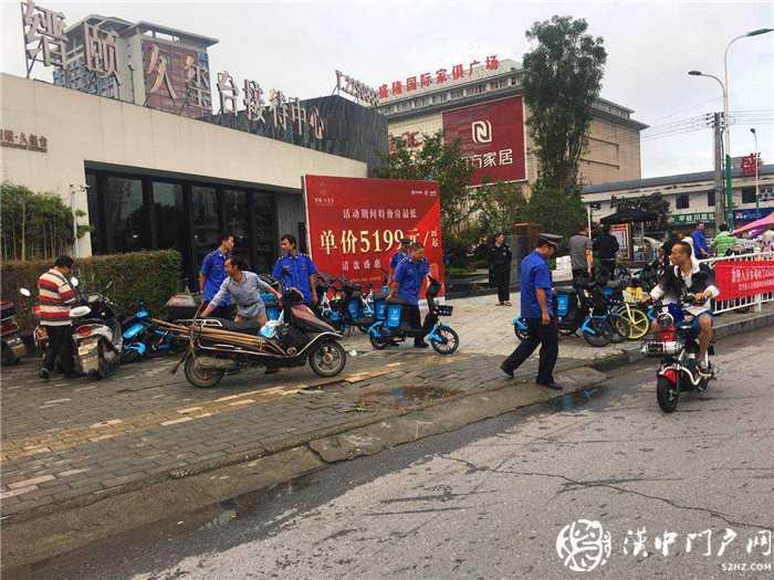 汉台区东关街道办事处迁移新桥马路劳务市场，告别安全隐患