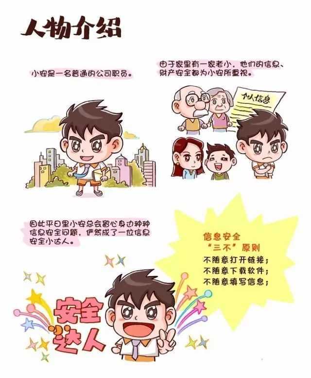 组小漫画让你秒变网络安全达人"