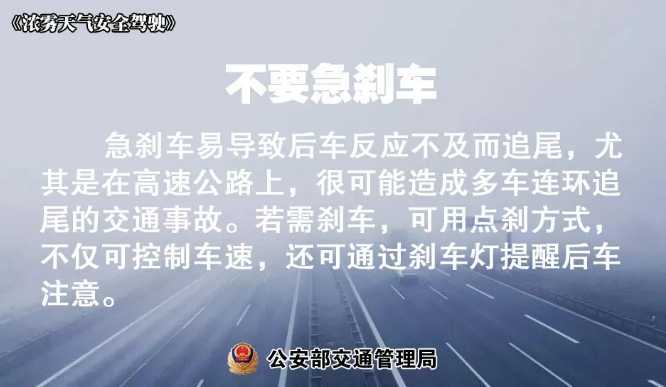 多地有大雾，安全驾驶提示速收好！ | 预警