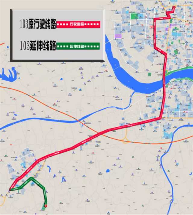 好消息‖1月1日起，103路和11路公交车线路延伸