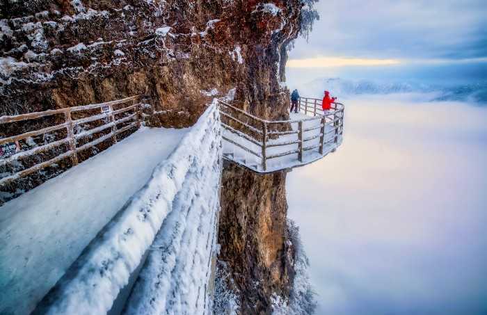 022汉中冰雪嘉年华南郑分会场暨龙头山第四届云端冰雪节今日启动"