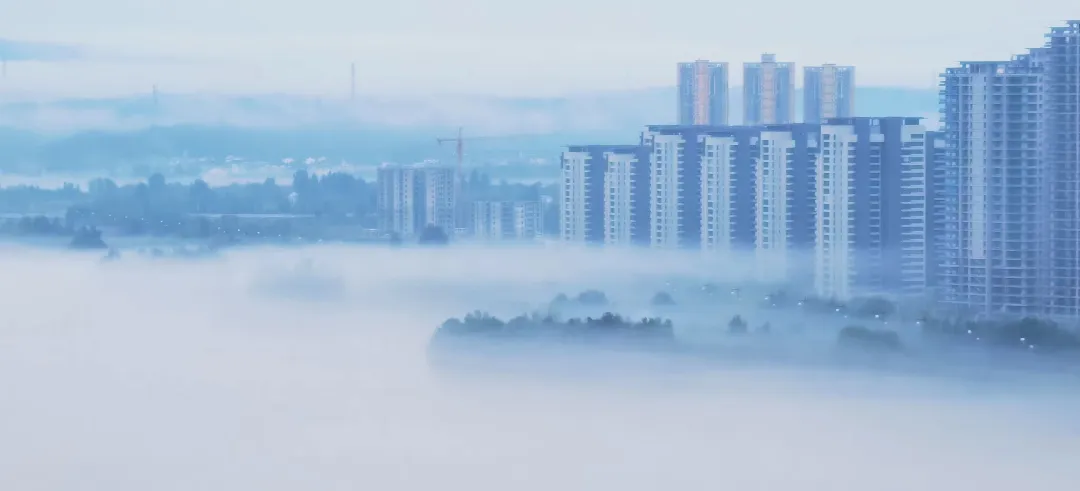 视觉汉台 | 烟雨朦胧 油画汉台