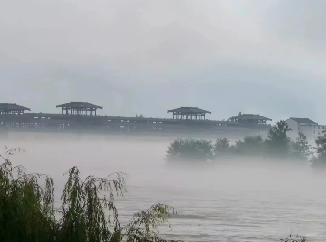 视觉汉台 | 烟雨朦胧 油画汉台