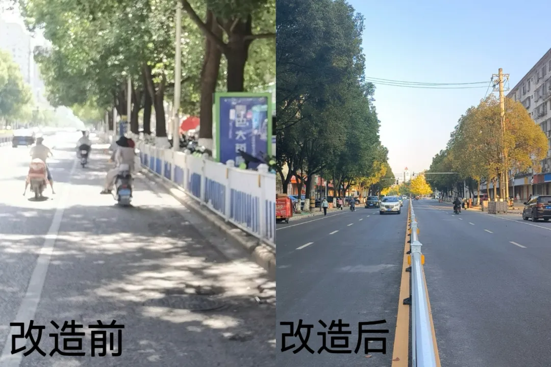 一键“焕新”！劳动西路完成“变身”